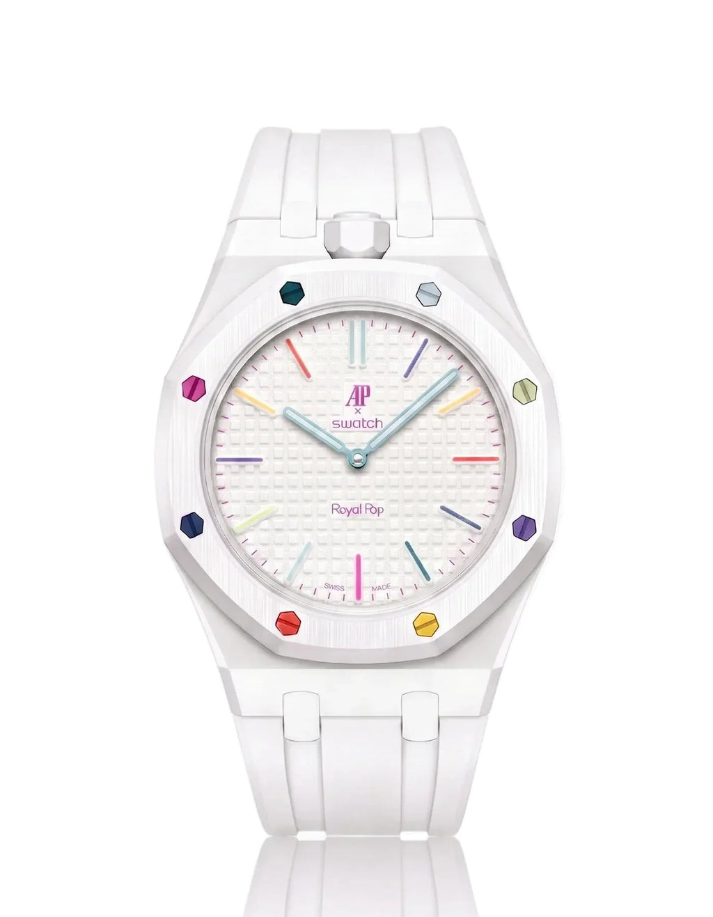 AP x Swatch Royal Pop Huit Blanc