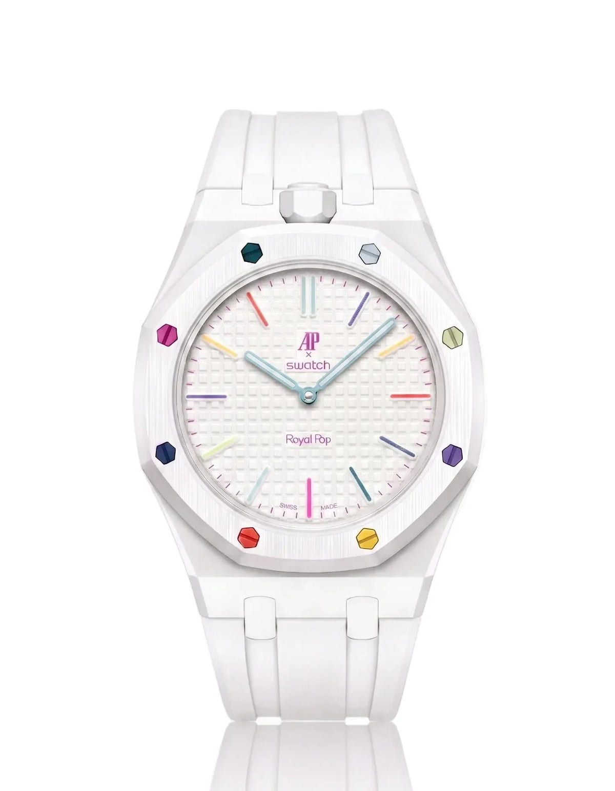 AP x Swatch Royal Pop Huit Blanc