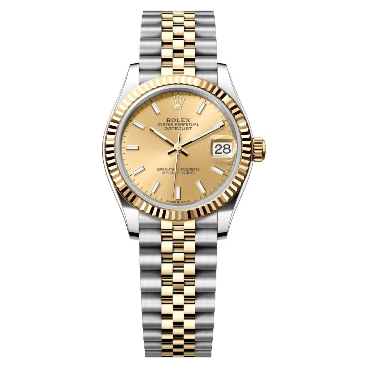 Rolex Datejust Gold Dial