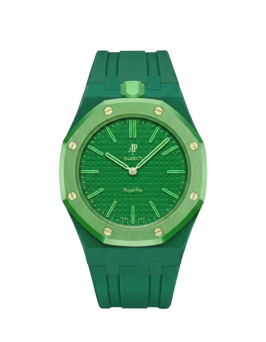 AP x Swatch Royal Pop Pine Green