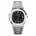 Patek Philippe Nautilus 370011 Vintage Stainless Steel Black Dial
