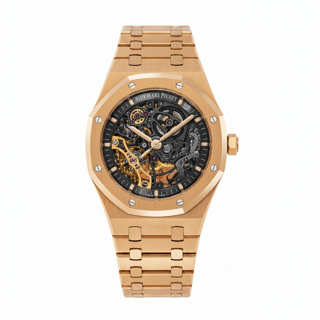 Audemars Piguet Royal Oak Tourbillon Extra-Thin Smoked Blue Dial