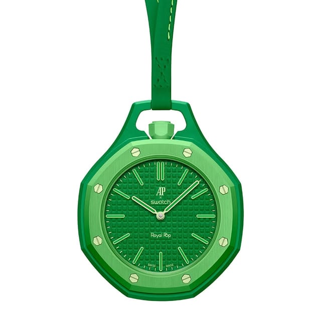 AP x Swatch Royal Pop Pine Green