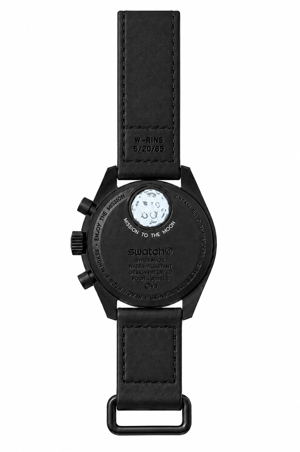 Mission to the Moonphase Snoopy Black