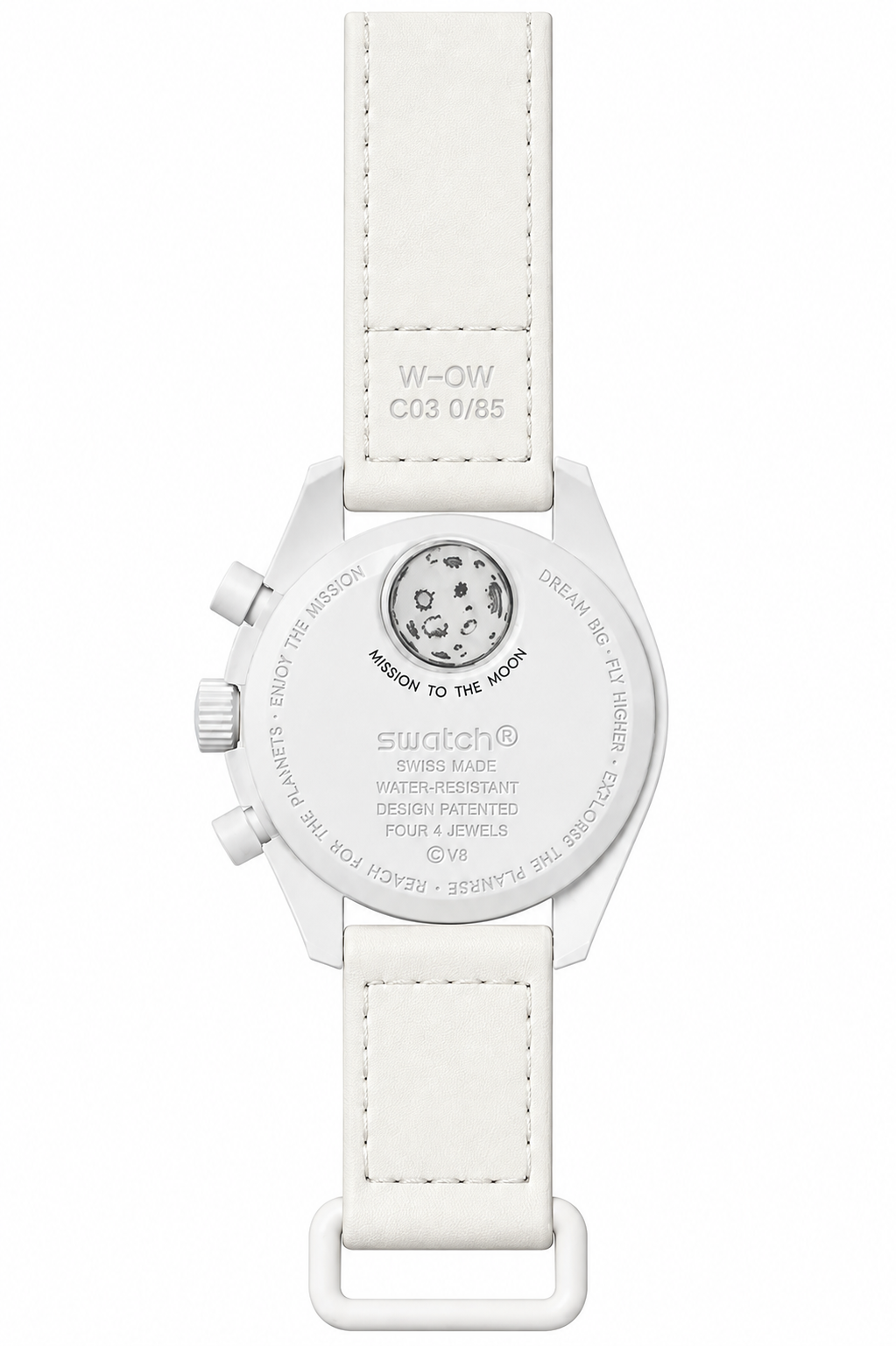 Mission to the Moonphase Snoopy White