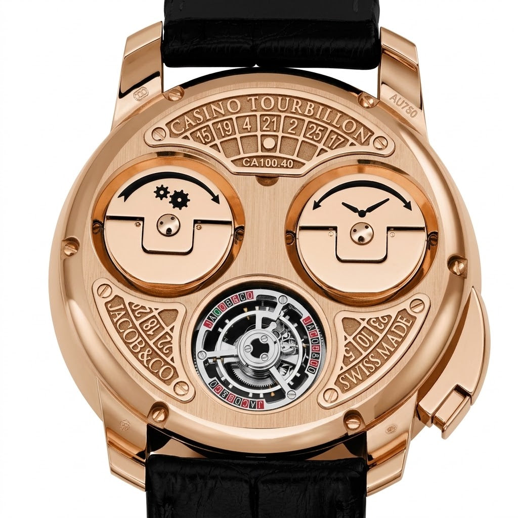 Jacob & Co. Casino Tourbillon Rose Gold