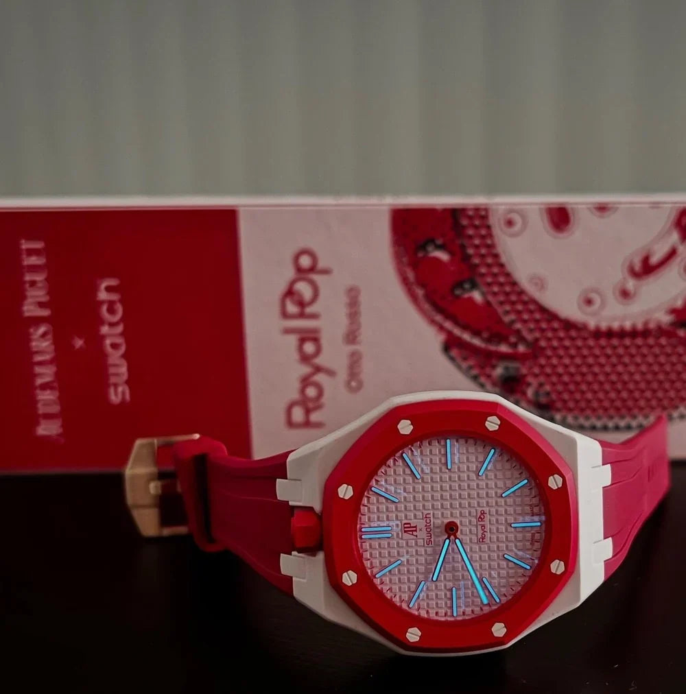 AP x Swatch Royal Pop Otto Rosso