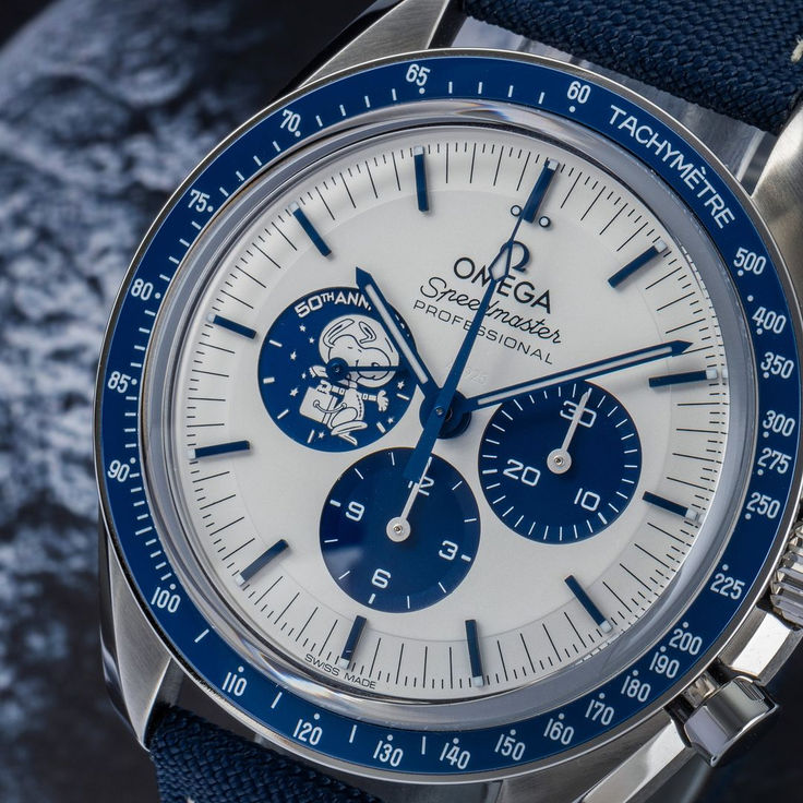 The Omega Speedmaster “Silver Snoopy Award” 50th Anniversary