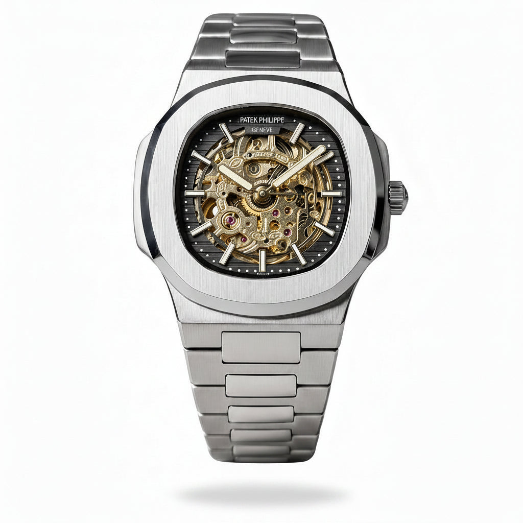 patek philippe nautlius skeleton